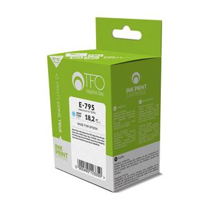 Tulostinmuste TFO E-795 Epson T0795 /PC 17.0ml - Syaani