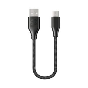 Forever Core Classic Micro-USB lataus- ja synkronointikaapeli 3A 20cm, musta