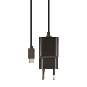 Maxlife MXTC-03 Micro USB 2.1A fast charge seinälaturi, musta