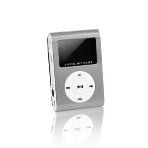 Setty MP3-Soitin LCD Näytöllä + Kuulokkeet - Hopea
