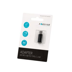 Forever Micro USB / USB C adapteri sovitin