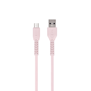 Maxlife MXUC-04 USB -  micro-USB Kaapeli 1m 3A - Pinkki