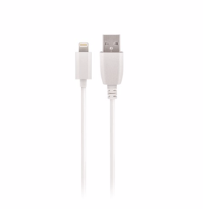 Maxlife iPhone / iPad / iPod Fast Charge Lightning-kaapeli 2A 2m, valkoinen