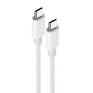 Maxlife MXUC-05 USB-C - USB-C kaapeli 2m (20W), valkoinen