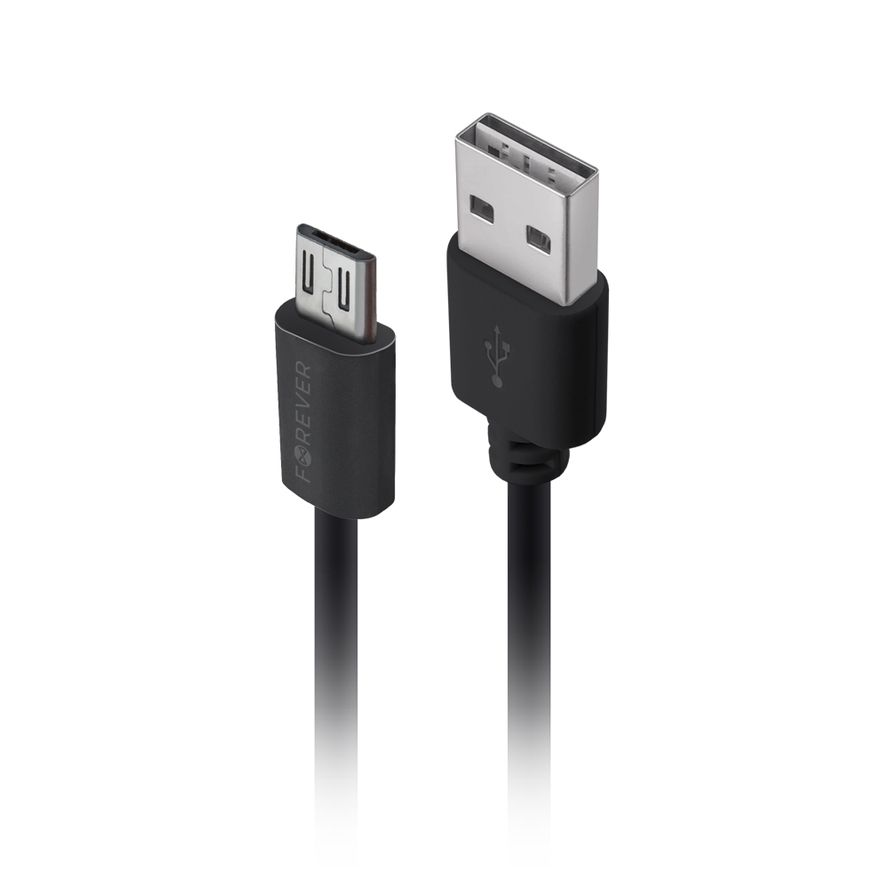 Forever USB-autolaturi M02, 1 A + Micro-USB-latauskaapeli