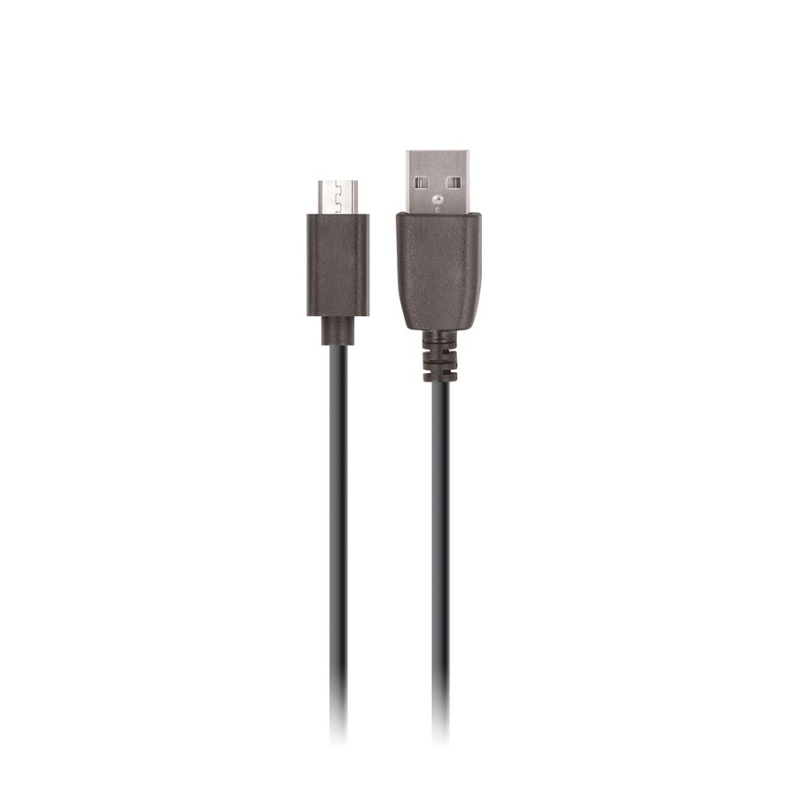 Setty USB-autolaturi 1A + MicroUSB-kaapeli - musta