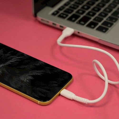 Maxlife MXUC-04 USB - Lightning Kaapeli 1m 3A - Vihreä