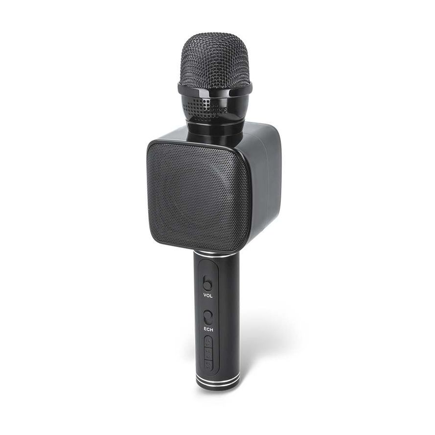 Maxlife MX-400 RGB Bluetooth langaton karaoke mikrofoni / musta