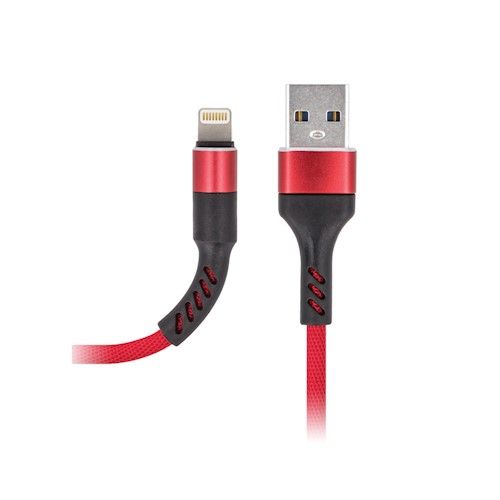 Maxlife MXUC-01 USB A - Lightning 1m 2A Fast Charge Latauskaapeli - Punainen