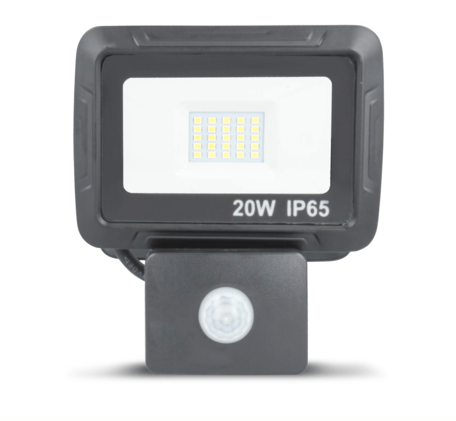 Forever Light LED Valonheitin SMD PROXIM 20W 1600lm 6000K PIR Liikesensori