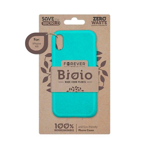 Forever Bioio 100% biohajoava suojakotelo Xiaomi Redmi Note 7 - Mintunvihreä