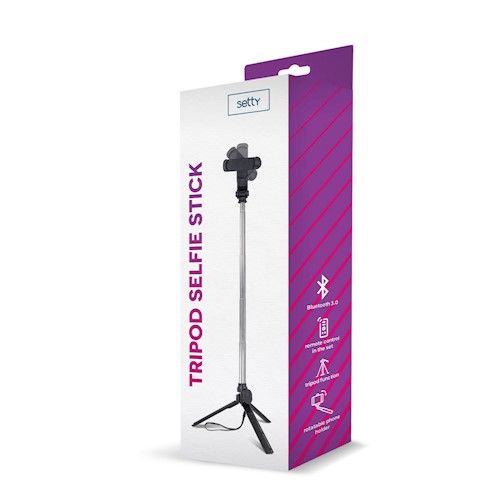 Setty Bluetooth Selfiekeppi / Tripod