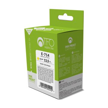 Tulostinmuste TFO E-714 Epson T0714 14.0ml - Keltainen