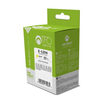 Tulostinmuste TFO E-1294 Epson T1294 / Ye 12ml - Keltainen