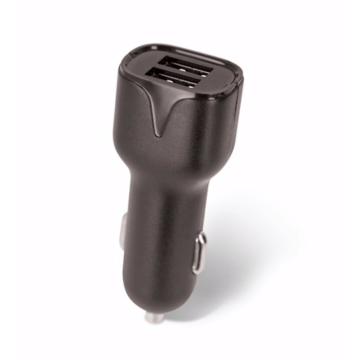 Maxlife MXCC-01 2xUSB Fast Charge Autolaturi 2,4 A musta