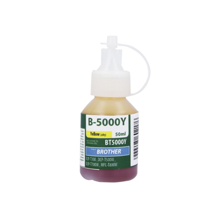 Tulostinmuste TFO B-5000Y Brother BT5000Y 50ml - Keltainen Tulostinmuste TFO B-5000Y Brother BT5000Y 50ml - Keltainen