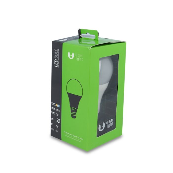 Forever Light LED Lamppu E27 15W 1500lm 4500K, neutraali valkoinen Forever Light LED Lamppu E27 15W 1500lm 4500K, neutraali valkoinen