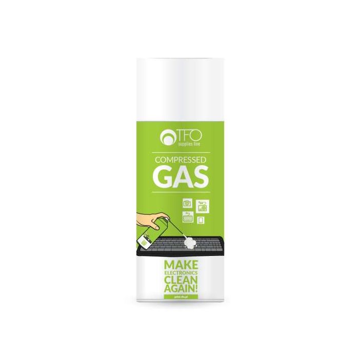TFO Paineilma 400 ml - Sopii elektroniikan puhdistukseen pölystä
