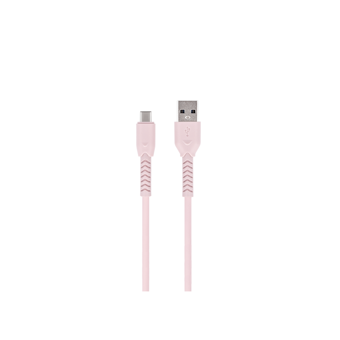 Maxlife MXUC-04 USB - USB-C Kaapeli 1m 3A - Pinkki