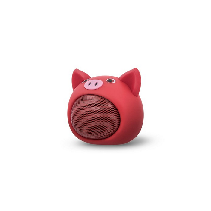 Forever ABS-100 Sweet Animal Bluetooth Kaiutin, Punainen Possu