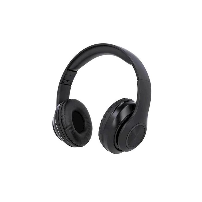 Setty langattomat Bluetooth kuulokkeet radiolla, musta