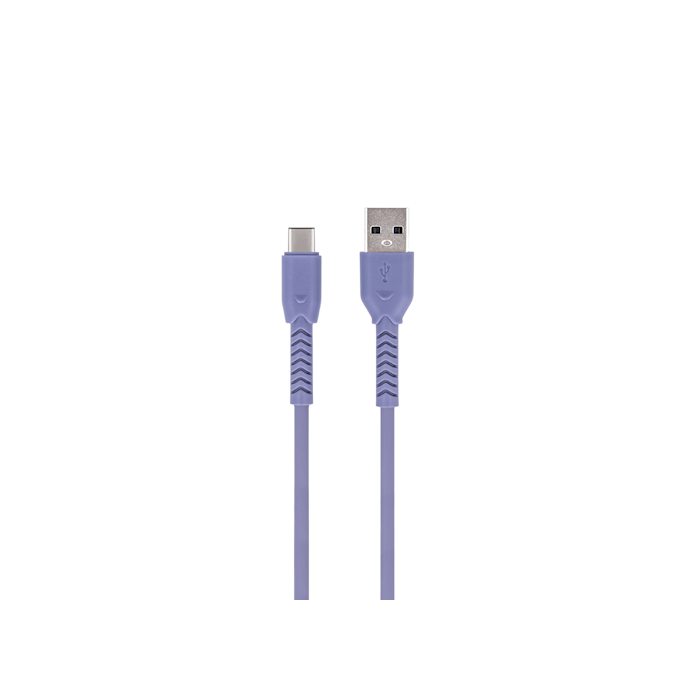Maxlife MXUC-04 USB - USB-C Kaapeli 1m 3A - Violetti