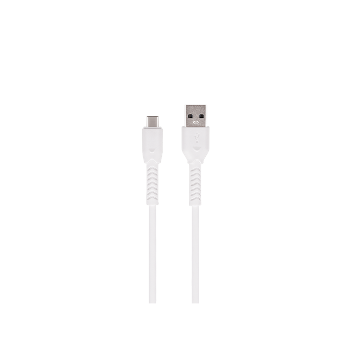 Maxlife MXUC-04 USB - USB-C Kaapeli 1m 3A - Valkoinen