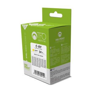 Tulostinmuste TFO C-8Y Canon CLI8Y 16.0ml - Keltainen