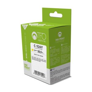 Tulostinmuste TFO C-526Y Canon CLI526Y / 10 /5ml - Keltainen