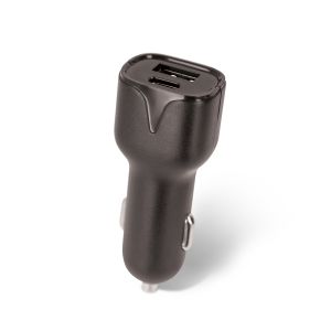 Setty USB-autolaturi USB + Type-C 2,4A - musta